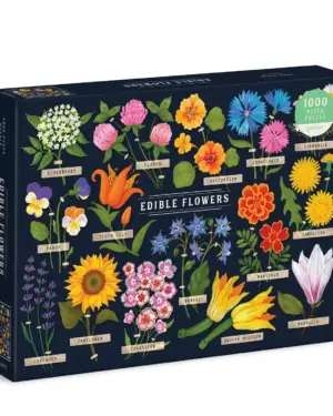 New: Edible Flowers 1000 Piece Puzzle