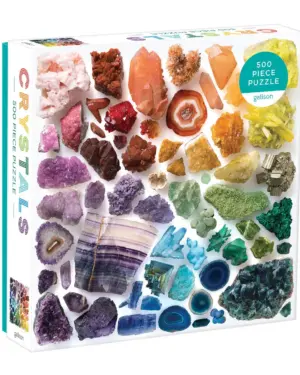 New: Rainbow Crystals 500 Piece Puzzle