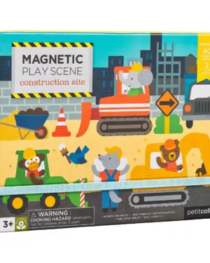 New: Construction Site Magnetic Play Scene