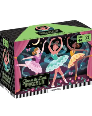 New: Moonlight Ballet 100 Piece Glow in the Dark Puzzle
