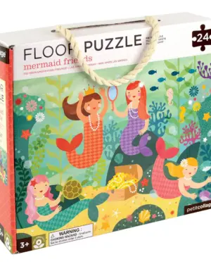 New: Mermaid Friends 24-Piece Floor Puzzle