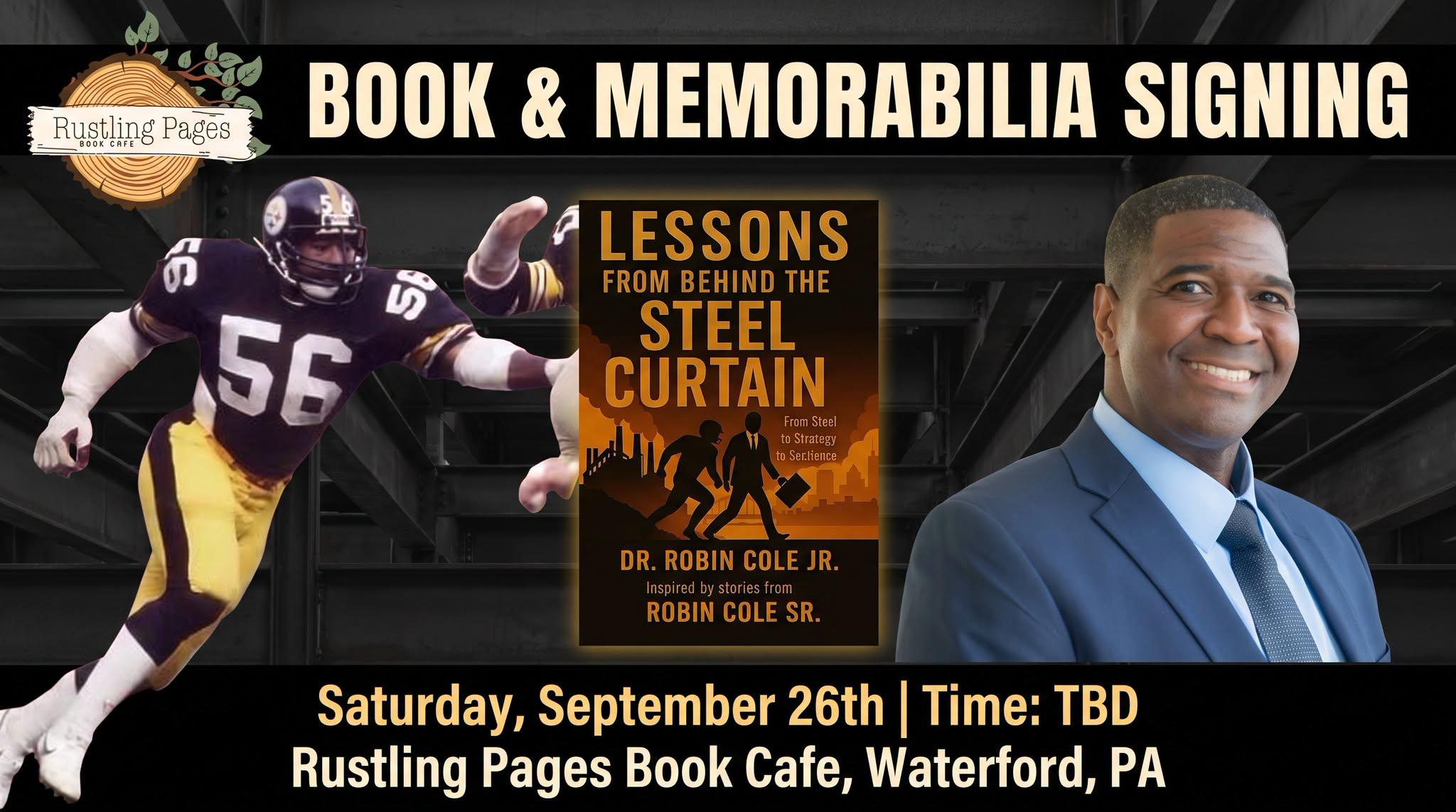 Book & Memorabilia Signing: From Behind the Steel Curtain
